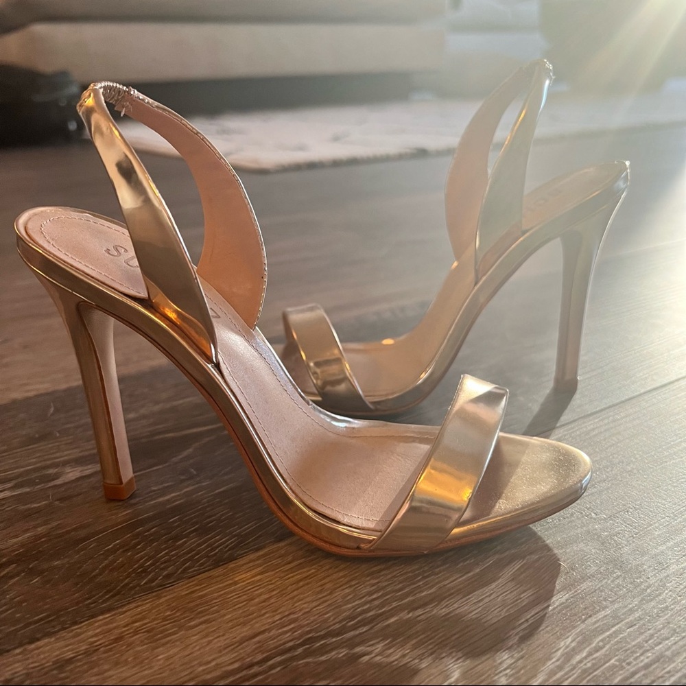Schutz Gold Heels